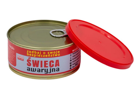 Świeca awaryjna przetrwania HASKE Pro 280g, 48h - Galeria zdjęcie 2