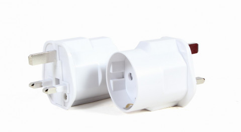 GEMBIRD ADAPTER AC - UK DO EU SCHUKO 13A - Galeria zdjęcie 1