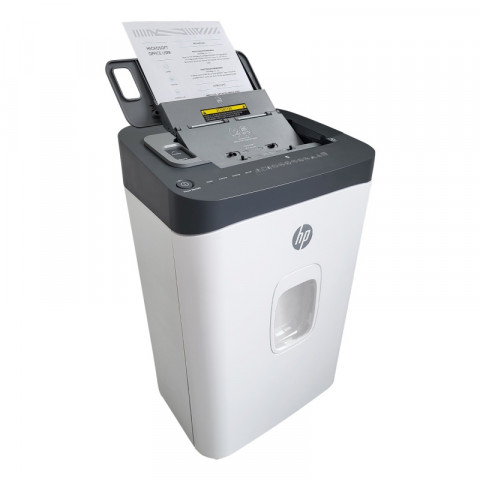 HP Niszczarka ONESHRED Auto 200CC, biało-szara - Galeria zdjęcie 7