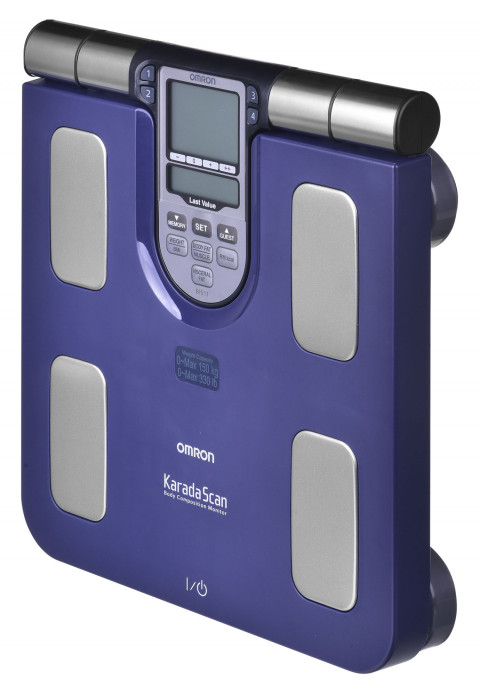 Waga z analizatorem składu ciała Omron Body Comp Monitor BF511 Blue HBF-511B-E - Galeria zdjęcie 5