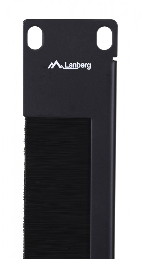 LANBERG PANEL SZCZOTKOWY DO SZAF 19" 1U CZARNY - Galeria zdjęcie 4