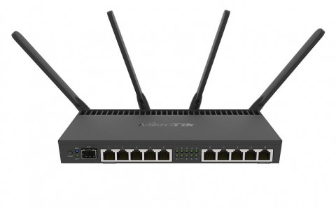 Router WiFi 5 Mikrotik RB4011iGS+5HacQ2HnD-IN 2,4GHz(2x2)/5GHz(4x4) 11p - Galeria zdjęcie 2