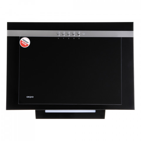 Okap AKPO WK-4 NERO LINE 2.0 50 CZARNY T300 Liniowy LED/Siłownik - Galeria zdjęcie 3