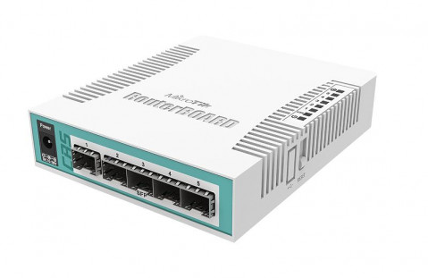 Switch Mikrotik CRS106-1C-5S 6p Managed Gigabit - Galeria zdjęcie 1