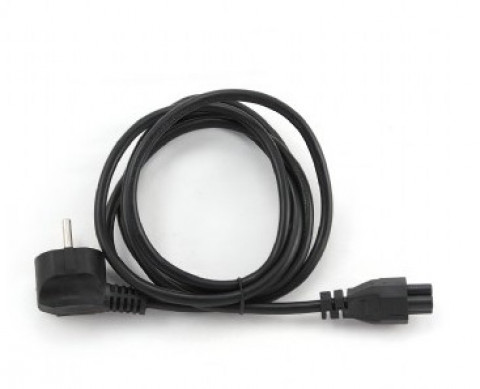 Kabel zasilający 1.8m (koniczynka) - do notebooków pc-186-ml12 - Galeria zdjęcie 2