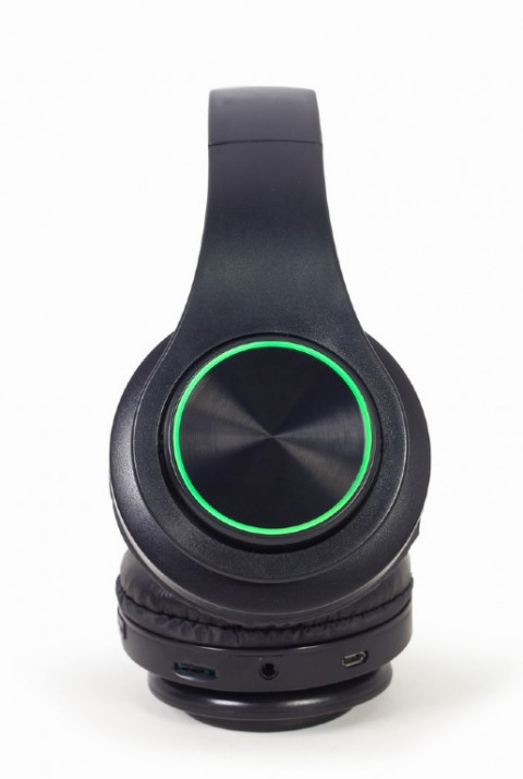 GEMBIRD SŁUCHAWKI STEREOFONICZNE LED BLUETOOTH - Galeria zdjęcie 6