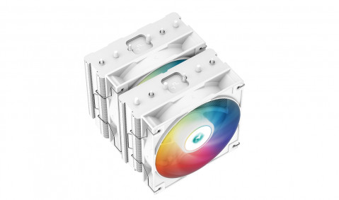 Chłodzenie DeepCool AG620 White ARGB (R-AG620-WHANMN-G-2) - Galeria zdjęcie 3
