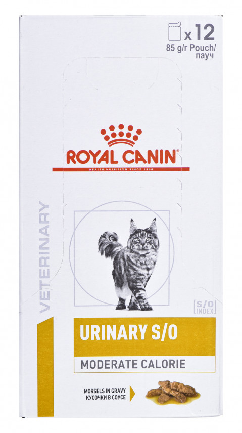 ROYAL CANIN Urinary S/O Moderate Calorie - mokra karma dla kota - 12 x 85g - Galeria zdjęcie 2