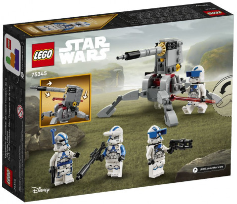 LEGO Star Wars 75345 Zestaw bitewny - żołnierze-klony z 501. legionu - Galeria zdjęcie 2