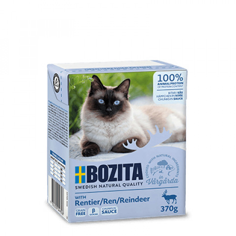 BOZITA Renifer w sosie - mokra karma dla kota - 4x370g - Galeria zdjęcie 2