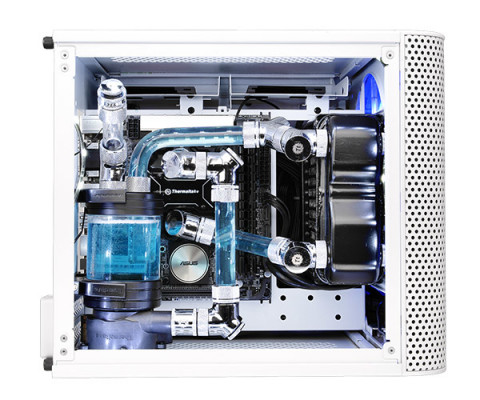 Obudowa Thermaltake Core V1 MiniITX Window-Snow Ed. - Galeria zdjęcie 6