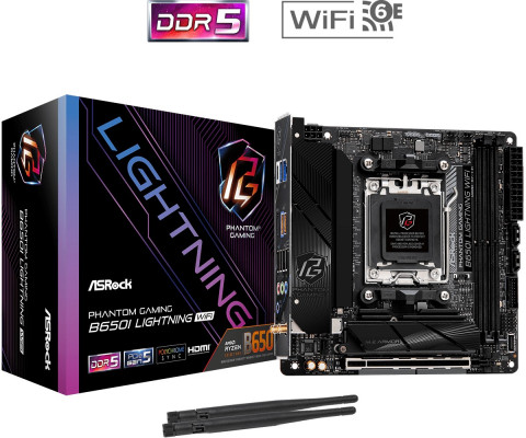 Płyta główna Asrock B650I LIGHTNING WIFI - Galeria zdjęcie 6