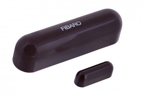 FIBARO Czujnik okien/drzwi FGDW-002-7 (wewnętrzny; Z-Wave; kolor czekoladowy) - Galeria zdjęcie 1