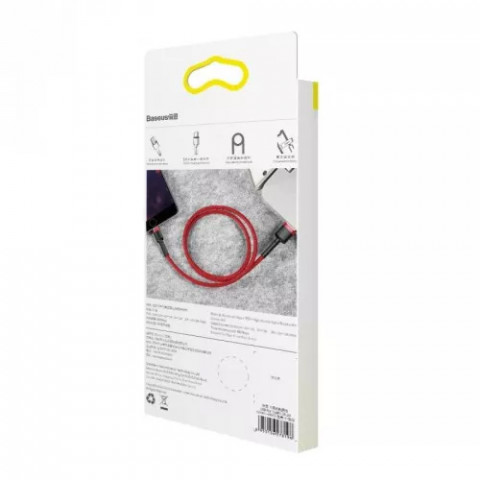 BASEUS KABEL LIGHTNING USB CAFULE1,5A 2M CZERWONY - Galeria zdjęcie 9