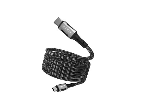 Kabel magnetyczny Havit Typ C-Typ C CB6297 czarny - Galeria zdjęcie 6