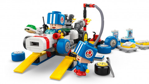 LEGO SUPER MARIO 72035 Mario Kart - Toad i jego garaż - Galeria zdjęcie 6