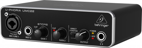 Behringer UMC22 - Interfejs audio USB - Galeria zdjęcie 5