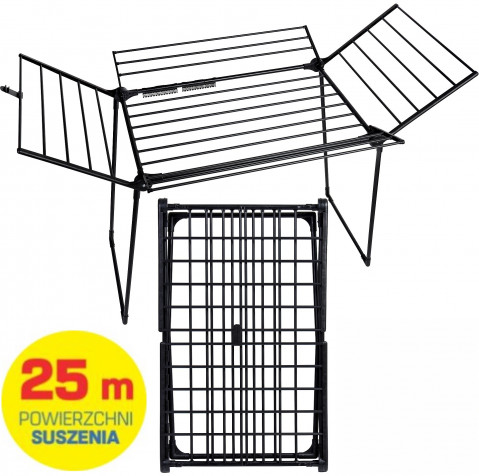 PROMIS SUSZARKA NA PRANIE MILANO,ROZKŁADANA, DODAT - Galeria zdjęcie 6