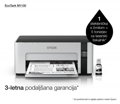 Drukarka atramentowa Epson EcoTank M1100 - Galeria zdjęcie 9