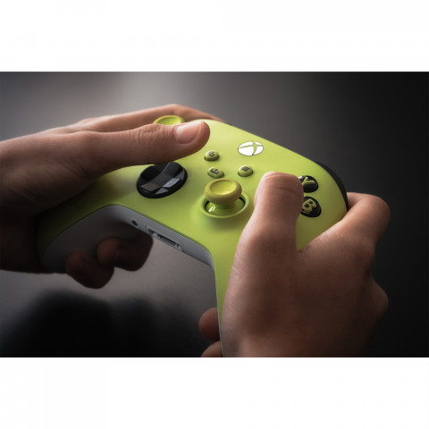 Microsoft Xbox kontroler bezprzewodowy Żółty - Galeria zdjęcie 9