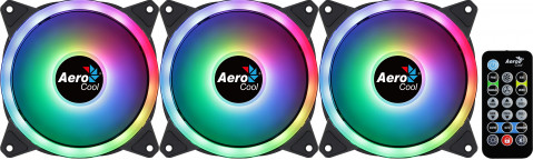 WENTYLATOR AEROCOOL PGS DUO 12 PRO ARGB (3x120) - Galeria zdjęcie 2