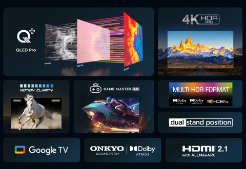 Telewizor TCL 75C655 QLED 75'' 4K Ultra HD Google TV Dolby Atmos DVB-T2 Titan - Galeria zdjęcie 9