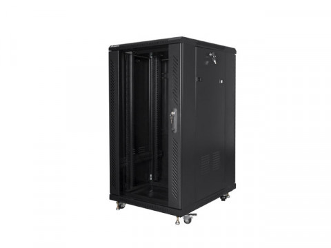 LANBERG SZAFA STOJĄCA RACK 19" 22U 600X800 CZARNA - Galeria zdjęcie 2