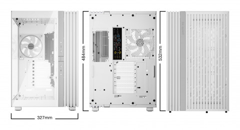 OBUDOWA BE QUIET! Light Base 900 FX White - Galeria zdjęcie 3