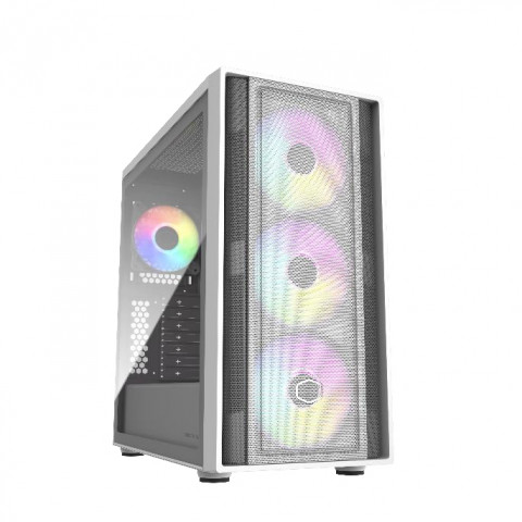 Cooler Master obudowa MasterBox 600 Biała, ARGB - Galeria zdjęcie 1