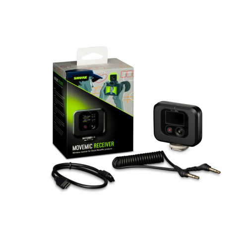 Shure MV-R-Z6 - Odbiornik nakamerowy MoveMic na zimną stopkę - Galeria zdjęcie 5