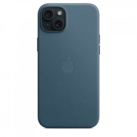 Apple iPhone 15 Plus FineWoven Case with MagSafe Blue - Galeria zdjęcie 5