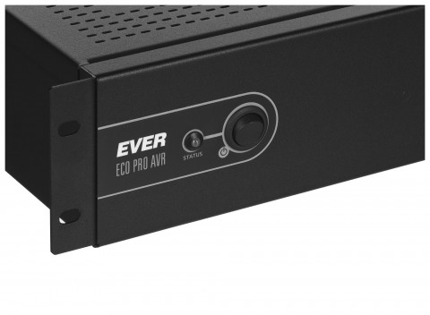 Zasilacz UPS EVER ECO Pro 700 AVR CDS 19" 2U (Rack; 700VA) (W/EAVRRM-000K70/00) - Galeria zdjęcie 5