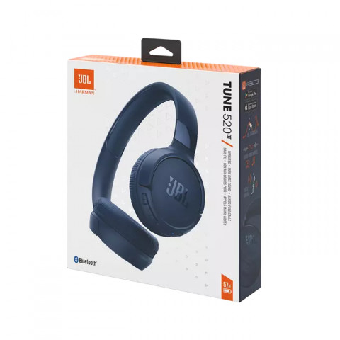 Słuchawki JBL TUNE 520 BT (blue, bezprzewodowe, nauszne) - Galeria zdjęcie 11