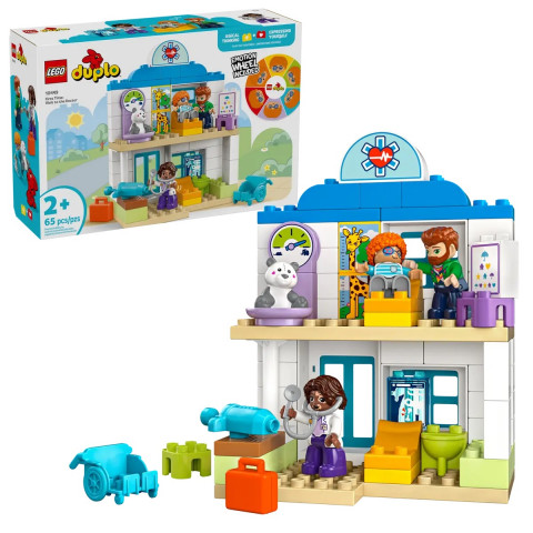 LEGO DUPLO TOWN 10449 Pierwszy raz: Wizyta u lekarza - Galeria zdjęcie 1