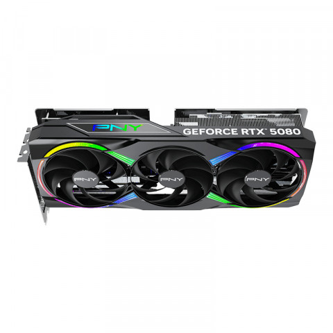 Karta graf. PNY GeForce RTX 5080 16GB ARGB OC 3-FAN - Galeria zdjęcie 11