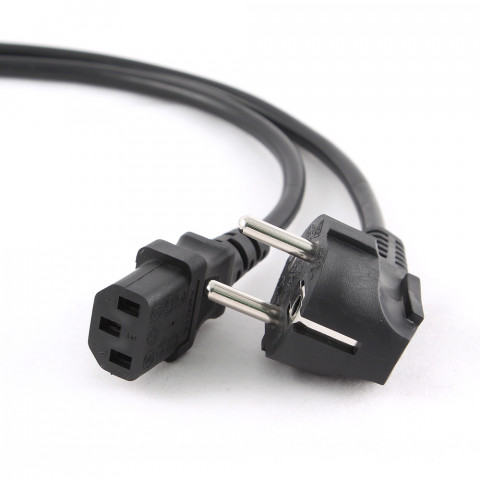Kabel zasilający 3m vde schuko pc-186-vde-3m - Galeria zdjęcie 1