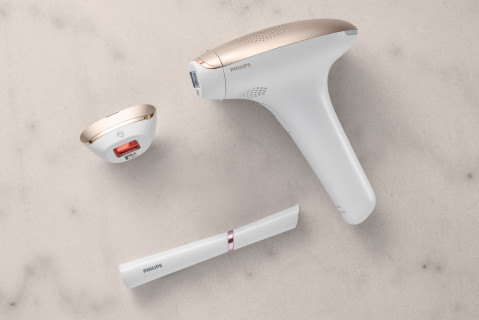 Depilator PHILIPS Lumea Advanced IPL BRI921/00 + Trymer Wbudowany filtr UV - Galeria zdjęcie 3