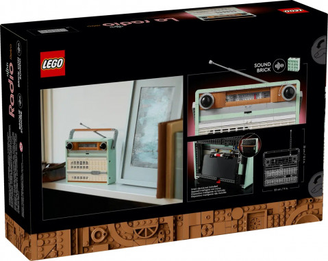 LEGO  Icons 10334 Retro Portable Radio - Galeria zdjęcie 2