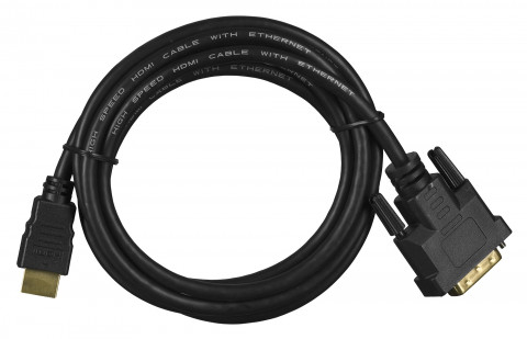 LANBERG KABEL HDMI (M) - DVI-D (M)(24+1) 1.8M 4K - Galeria zdjęcie 2