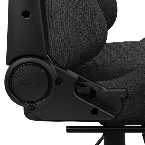 FOTEL AEROCOOL ROYAL AeroWeave ASH BLACK - Galeria zdjęcie 6