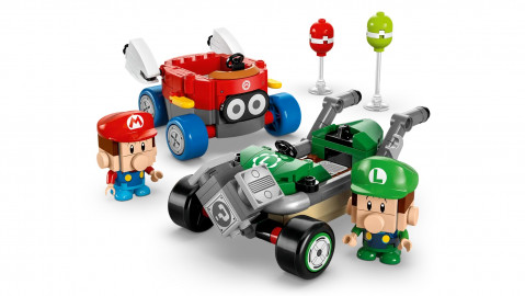 LEGO SUPER MARIO 72034 Mario Kart - Baby Mario kontra Baby Luigi - Galeria zdjęcie 6