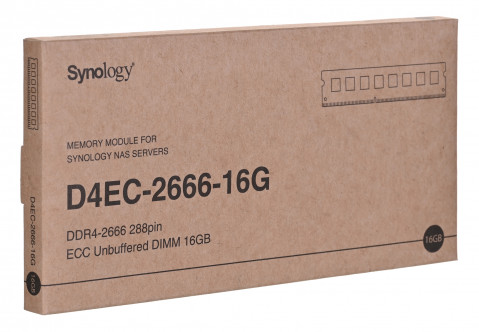 Synology 16GB DDR4 ECC Unbuffered DIMM (SA3400D, SA3200D, UC3400, UC3200, RS4021xs+, RS3621xs+, RS3621RPxs, RS2821RP+, RS2421RP+, RS2421+, RS1619xs+, RS3618xs, RS2818RP+, RS2418RP+, RS2418+) D4EC-2666-16G - Galeria zdjęcie 6