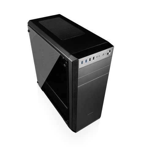 Modecom obudowa komputerowa oberon pro glass black at-oberon-pg-10-000000-0002 - Galeria zdjęcie 3