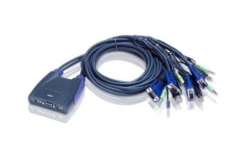 ATEN KVM 4/1CS-64US USB CS-64US - Galeria zdjęcie 1