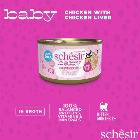 SCHESIR BABY Kurczak z LIVER 70g - Galeria zdjęcie 6