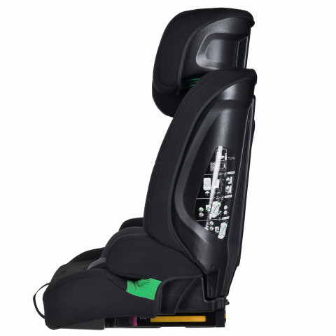 Kinderkraft fotel SAFETY FIX 2 i-Size 9-36kg Czarny 5VAT - Galeria zdjęcie 4