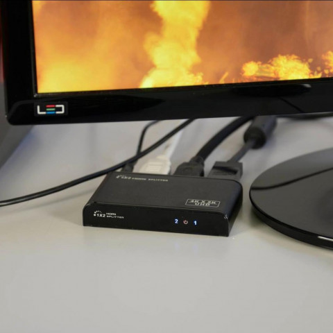 TECHLY SPLITTER AV HDMI 2.0 1/2 ULTRA HD 4KX2K 3D - Galeria zdjęcie 10
