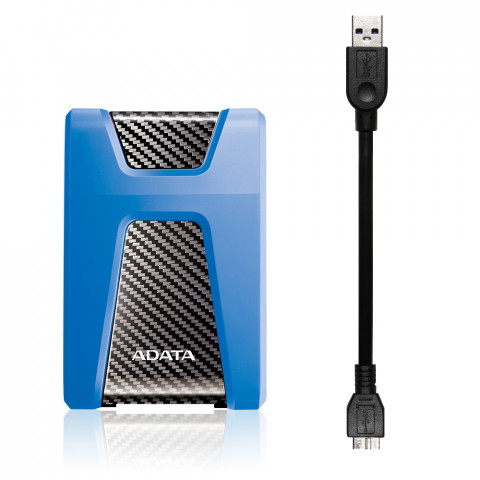 Dysk zewnętrzny HDD ADATA HD650 AHD650-1TU31-CBL (1TB; 2.5"; USB 3.2; niebieski) - Galeria zdjęcie 4