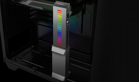 Uchwyt od kartę graficzną DeepCool GH-01 A-RGB (DP-GH01-ARGB) - Galeria zdjęcie 9