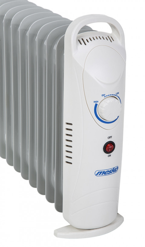 Grzejnik olejowy MESKO MS 7805 (1000W Biały) - Galeria zdjęcie 2